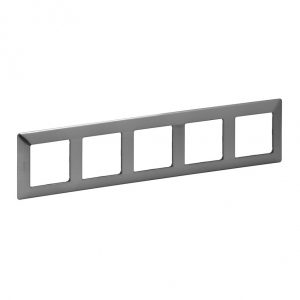 Valena LIFE.Рамка "Сталь".5-постовая универсальная — изображение 1