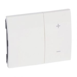 Лицевая панель для светорегуляторов кнопочных - Белый - Galea Life — изображение 1