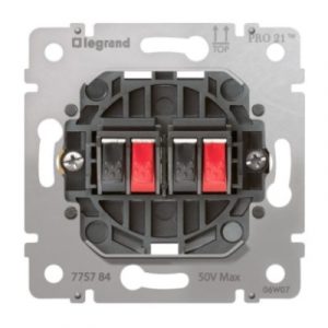 Розетка для акустических стереосистем двойная. Galea Life — изображение 1