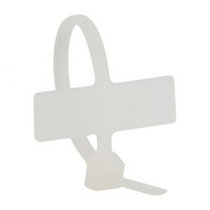 Монтажный хомут Colring для маркировки кабеля - полиамид 6/6 - ширина 4,6 мм - длина 180 мм - бесцве упаковка 100 шт. — изображение 1