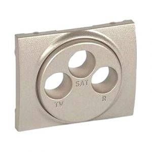 Лицевая панель для розетки TV-FM-SAT - Титан - Galea Life — изображение 1