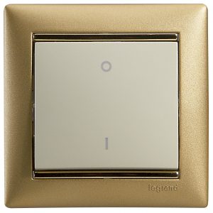 770301 Рамка 1п мат золото VLN — изображение 5