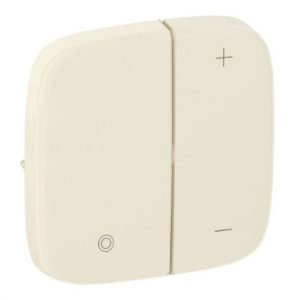 Лицевая панель для кнопочного светорегулятора. Слоновая кость. Valena ALLURE — изображение 1