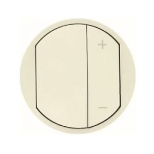 Лицевая панель для светорегулятора, Слоновая кость - Программа Celiane — изображение 1