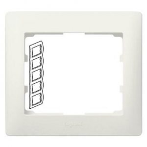 Рамка 5 постов - вертикальный монтаж - Жемчуг - Galea Life — изображение 1