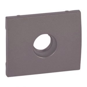 Лицевая панель для простой розетки TV - Тёмная бронза - Galea Life — изображение 1