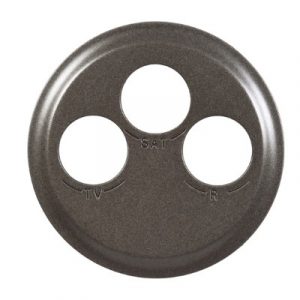 Лицевая панель - TV-FM-SAT розетки - графит - Программа Celiane — изображение 1