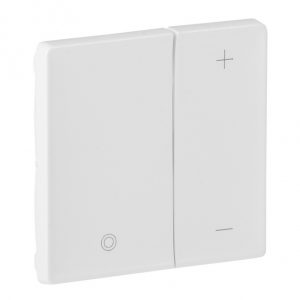 Лицевая панель для кнопочного светорегулятора. Белая. Valena LIFE — изображение 1