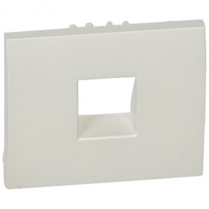 Лицевая панель для телефонной розетки RJ11 и RJ ISDN - Жемчуг (Перламутр) - Galea Life — изображение 1