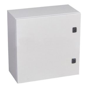 Металлический шкаф Atlantic - IP55 IK10 - RAL 7035 - 600x600x400 - квадратный — изображение 1