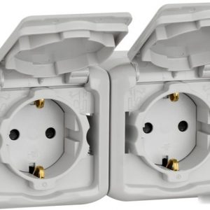 Розетка Legrand Quteo 782353 (серый) — изображение 1