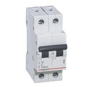 Автоматический выключатель Legrand 419702 2П C50A RX3 4500/4,5kA — изображение 1