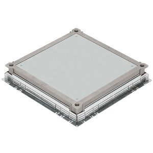 Крышка - для встраивания напольных коробок на 12 модулей или с глубиной 65 мм на 10 модулей — изображение 1