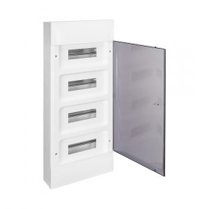 Щит навесной Legrand Practibox S 4х12 IP40 Дымчатая дверь — изображение 7