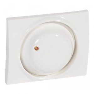 Лицевая панель для электронного потенциометра 1-10 В, с индикацией Кат. № 7 759 01 - Белый - Galea Life — изображение 1