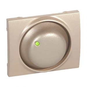 Лицевая панель для электронного потенциометра 1-10 В, с индикацией - Титан - Galea Life — изображение 1