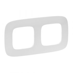 Valena ALLURE.Рамка "Белая".2-постовая универсальная — изображение 1