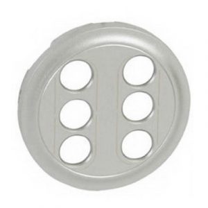 Лицевая панель - двойная розетка аудио/видео RCA - титан - Программа Celiane — изображение 1