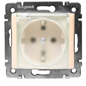 774120 Розетка 2К+З IP44 шт СЛНК VLN — изображение 1