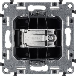 Valena LIFE.Розетка ТВ c топологией "звезда" 0-2400 МГц.С лицевой панелью.Белая — изображение 2