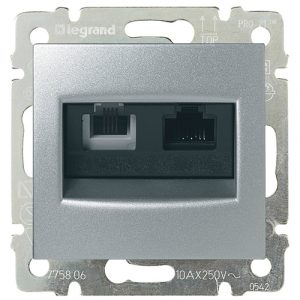 770280 ValenaRJ11/RJ45 UTP кат.6 ал — изображение 1