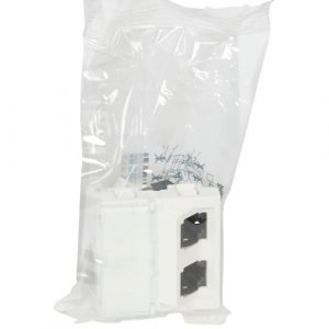 076506 MOSAIC RJ45 STP кат6 2мод 45° — изображение 1