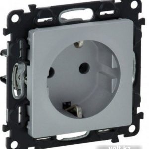 Розетка Legrand Valena Life 753620 (алюминий) — изображение 1
