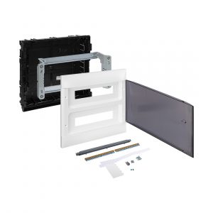 Щит встраиваемый Legrand Practibox S 2х18 IP40 Дымчатая дверь — изображение 3