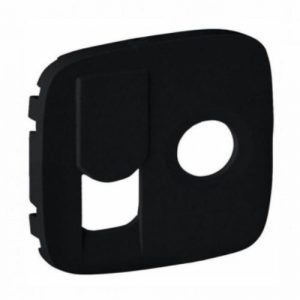 Лицевая панель розетки TV-RJ45. Антрацит. Valena ALLURE — изображение 1