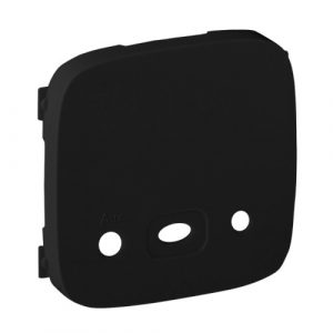 Лицевая панель для аудио-входа. Антрацит. Valena ALLURE — изображение 1