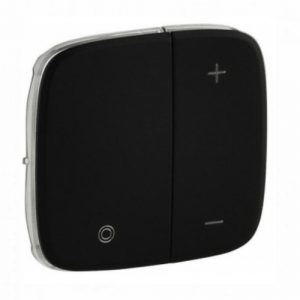 Лицевая панель для кнопочного светорегулятора. Антрацит. Valena ALLURE — изображение 1