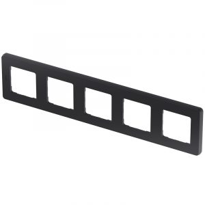 Рамка 5 постов Legrand Inspiria 673973 антрацит — изображение 5