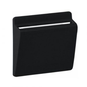 Лицевая панель для выключателя электронного с ключом-картой. Антрацит. Valena ALLURE — изображение 1