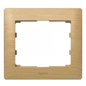 Рамка 1 пост - из дерева - Клен/Maple - Galea Life — изображение 1