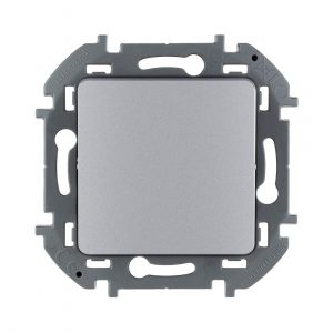 Переключатель одноклавишный Legrand 673652 Inspiria с/у алюминий — изображение 2