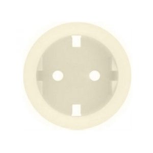 Лицевая панель для розетки немецкого стандарта с автоматическим зажимом, Слоновая кость - Программа Celiane — изображение 1