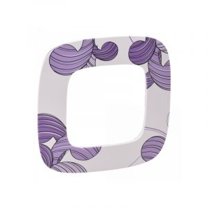 Рамка "Флора". 1-постовая универсальная. Valena ALLURE — изображение 1