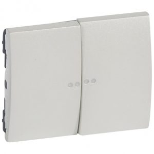 Клавиша двойная с индикацией - Жемчуг (Перламутр) - Galea Life — изображение 1