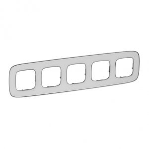 Рамка "Зеркало". 5-постовая универсальная. Valena ALLURE — изображение 1