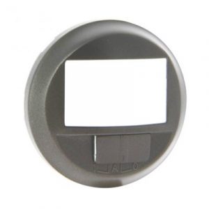 Лицевая панель - датчик движения двухпроводный 250 Вт без нейтрали с функцией ручного управления - Графит - Программа Celiane — изображение 1