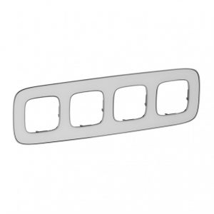 Рамка "Зеркало". 4-постовая универсальная. Valena ALLURE — изображение 1