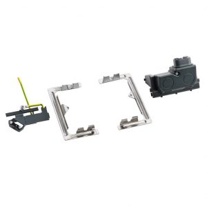 Установочный набор для выдвижного розеточного блока - 4 модуля — изображение 1