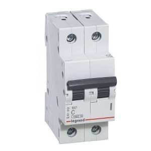 Автоматический выключатель Legrand 419697 2П C 16A RX3 4,5kA — изображение 1