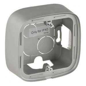 Коробка для накладного монтажа. 1-постовая. Алюминий. Valena ALLURE — изображение 1