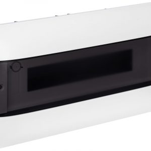 Встраиваемый щиток Legrand PRACTIBOX S 1x18 дымчатая дверь 137556 — изображение 1