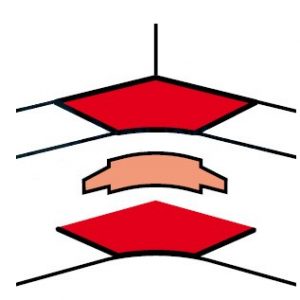 DLP Угол внутренний д/ кр. высотой 65мм — изображение 1