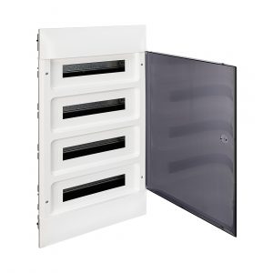 Щит встраиваемый Legrand Practibox S 4х18 IP40 Дымчатая дверь — изображение 4