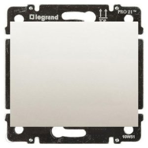 Заглушка без фиксатора кабеля - лицевая панель - Перламутр (жемчуг) - Galea Life — изображение 1