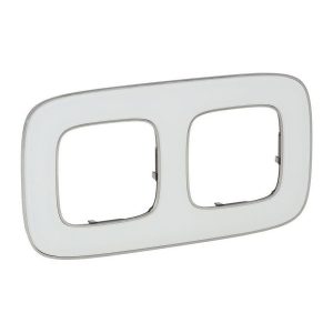 Рамка "Зеркало". 2-постовая универсальная. Valena ALLURE — изображение 1