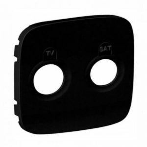 Лицевая панель для розеток TV-SAT. Антрацит. Valena ALLURE — изображение 1